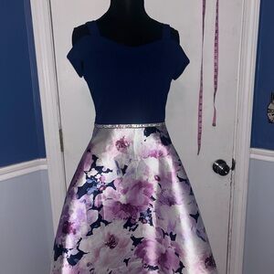 Xtraordinary Navy and Black Dress